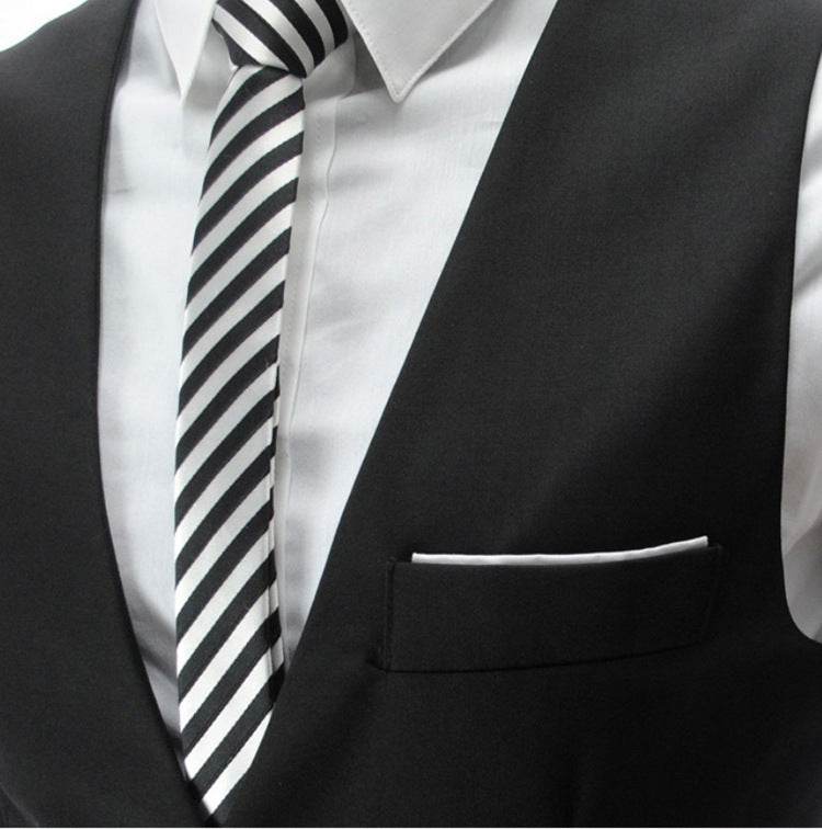 Men's Suit Vest Hairstylist Korean Style Slim - Mubimart