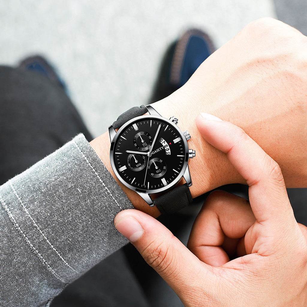 Cross Border Hot-selling Mens Classic Business Quartz Watches - Mubimart