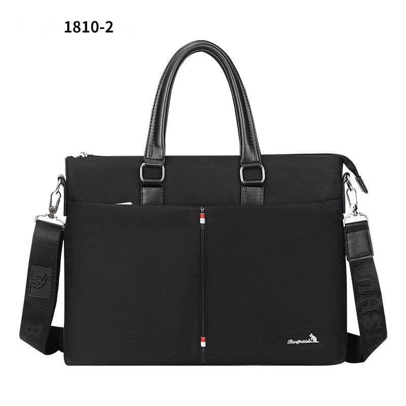 Bonnis Kangaroo nylon cloth men's briefcase - Mubimart