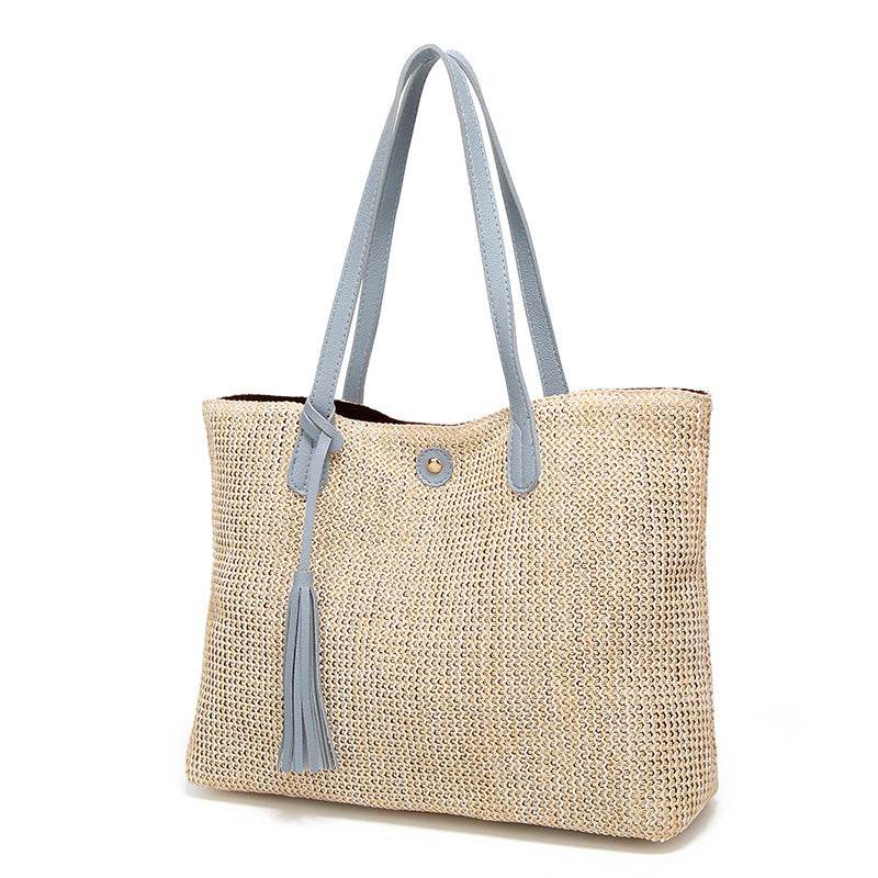 Fashionable BEACH STRAW BAG - Mubimart