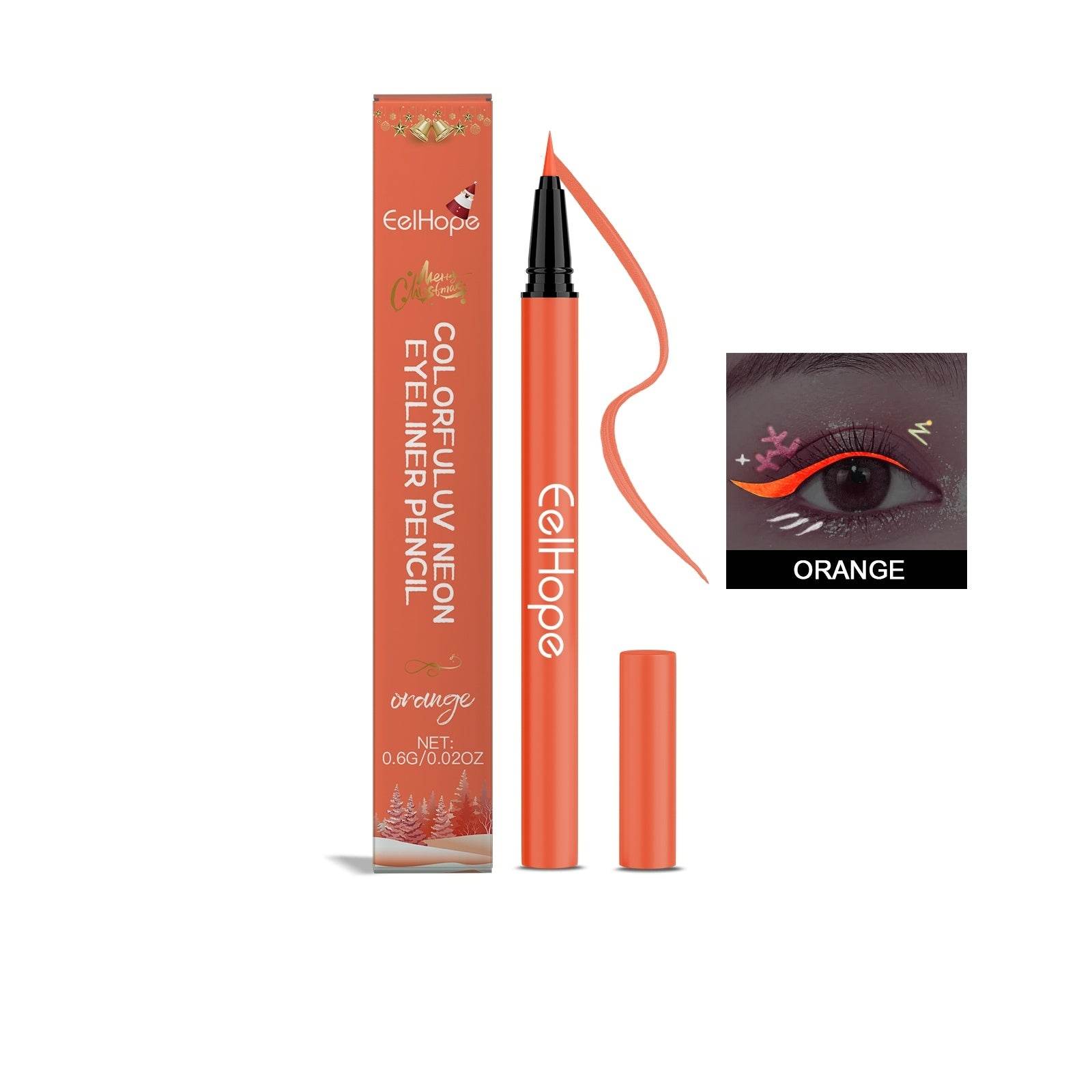 Christmas Neon UV Liquid Eyeliner - Mubimart