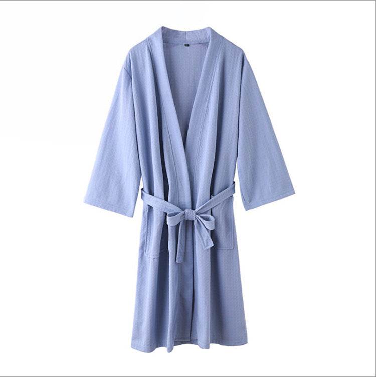 Couple Robes Sleepwear Women Men Loungewear Bathrobe - Mubimart