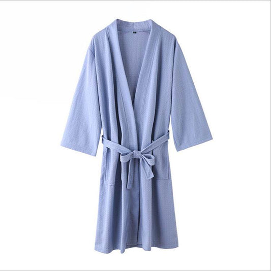 Couple Robes Sleepwear Women Men Loungewear Bathrobe - Mubimart
