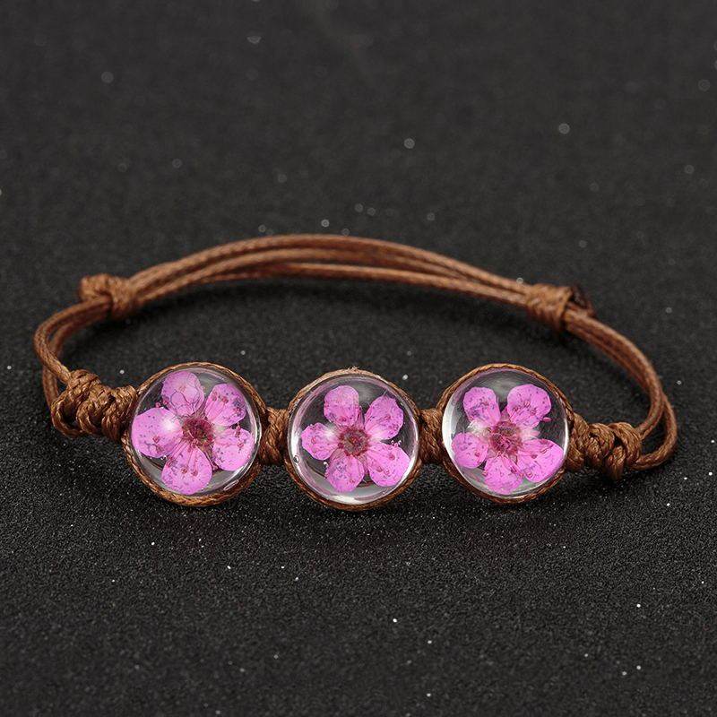 Flower Time Gemstone Bracelet - Mubimart