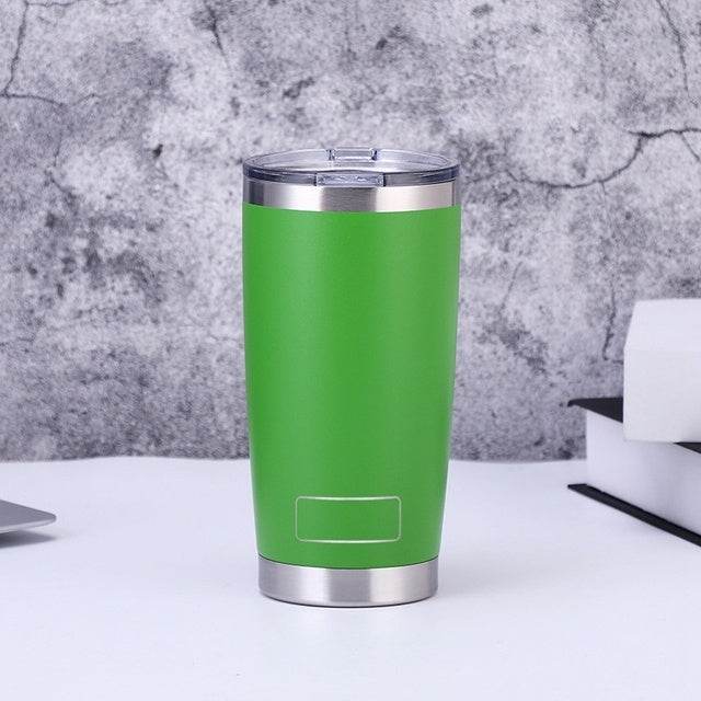 20oz Travel Mug Yetys Ice Cup Tumbler 304 Stainless Steel Do - Mubimart