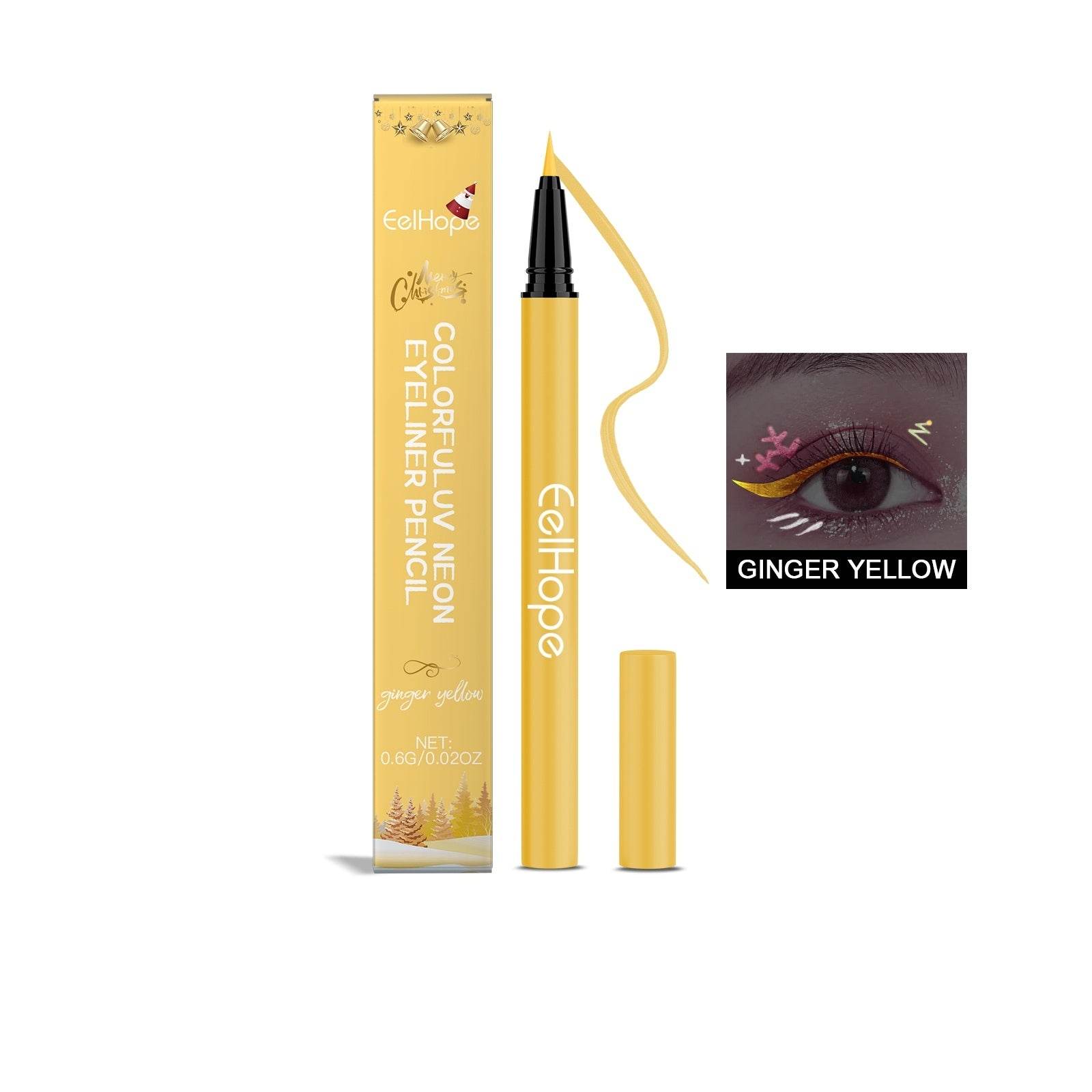 Christmas Neon UV Liquid Eyeliner - Mubimart
