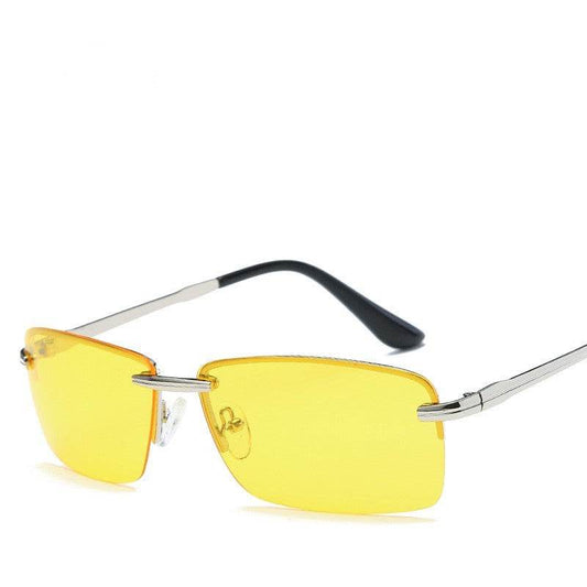 Polarized Sunglasses Frameless For Men - Mubimart