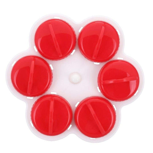 Egg Tools 6 Food Packaging Class Placstic Boiler Hard Soft Boiled Cooker Kitchen Tool