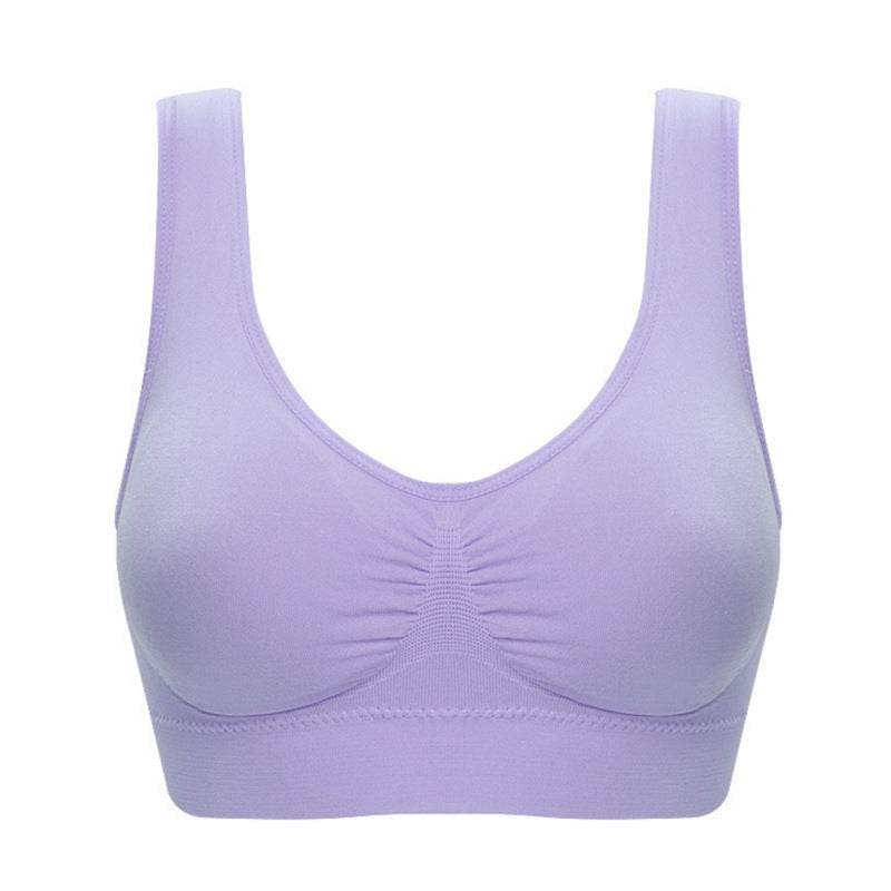 Plus Size Bras For Women Seamless Bra With Pads Big Size 5XL 6XL Bralette Push Up Brassiere Bra Vest - Mubimart