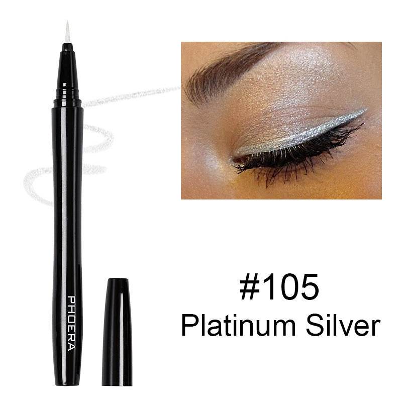 PHOERA Vacuum Straight Liquid Eyeliner - Mubimart