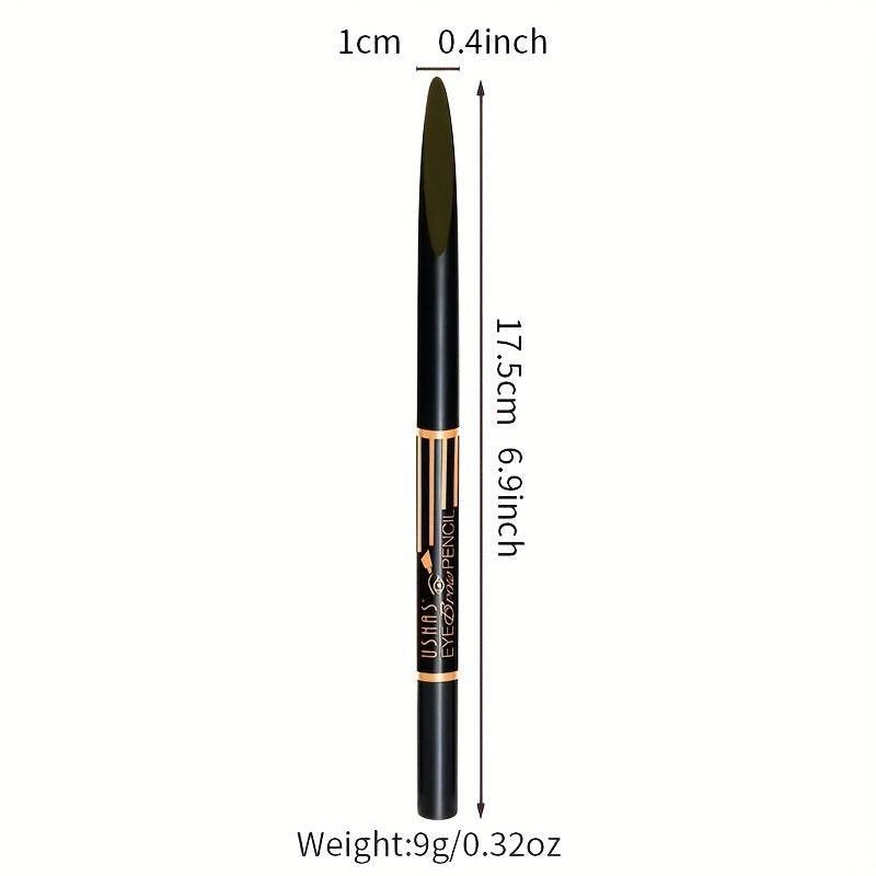 Multifunctional Not Smudge Waterproof And Sweatproof Eyebrow Pencil Eyeliner Pen - Mubimart