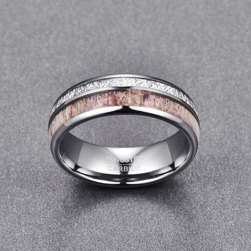 100 Tungsten Carbide Steel Men Ring - Mubimart