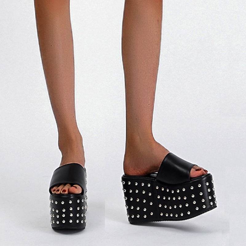 New Style Sponge Cake Platform Slipper Fish - Mubimart