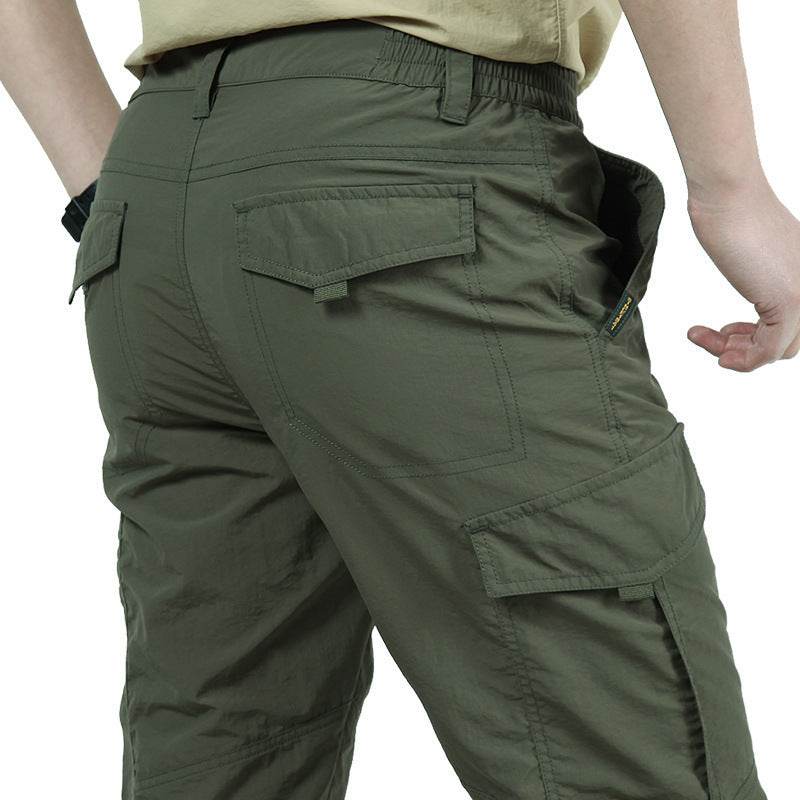 Plus Size Loose Cargo Pants - Mubimart
