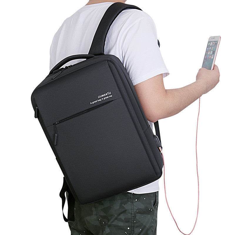 Business backpack men's backpack - Mubimart