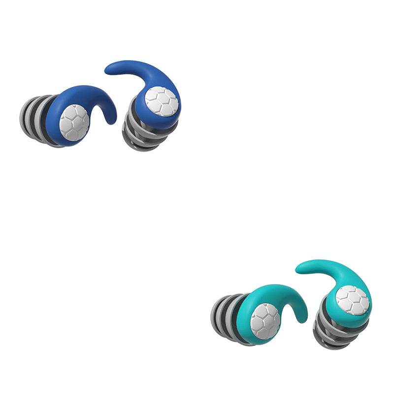 Sleeping And Swimming Waterproof Three-layer Silent Silicone Soundproof And Noise-reducing Earplug - Mubimart