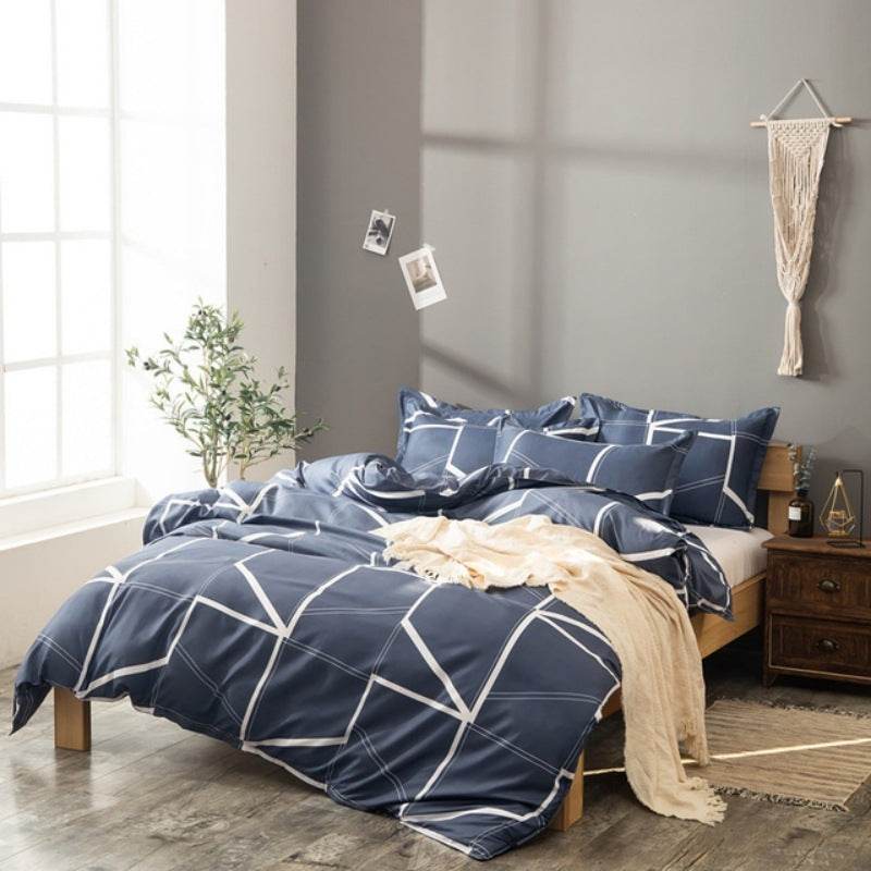 Nordic Style Geometric Line Sets Pillowcases - Mubimart