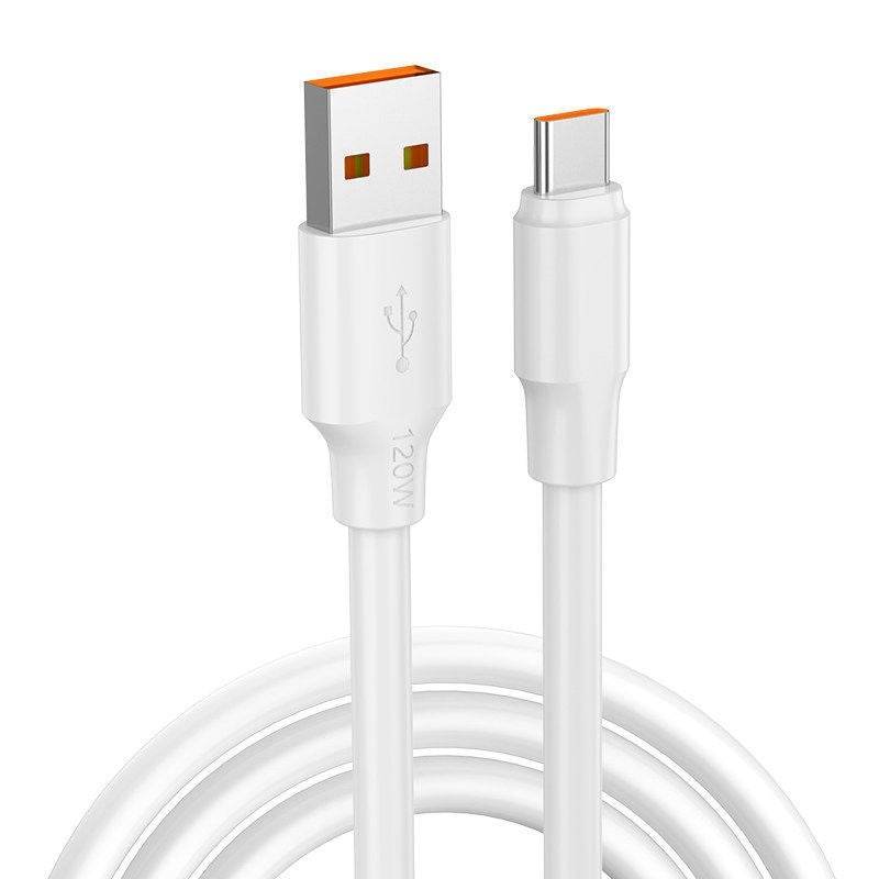 120W Data Cable Type-C Mobile Phone Charging Cable - Mubimart