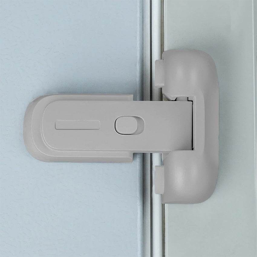 Refrigerator Lock Safety Lock Baby Protective Door Lock Anti-baby Open Refrigerator Door Cabinet Door Lock Drawer Lock - Mubimart