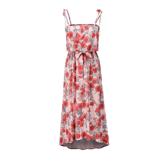 Printed camisole dress - Mubimart