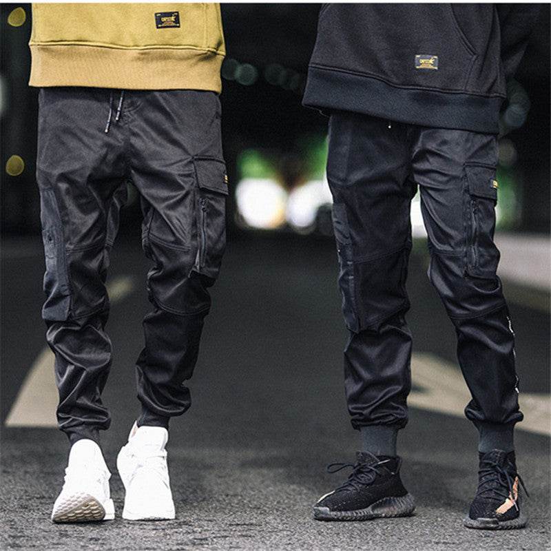 Multi-pocket cargo pants - Mubimart