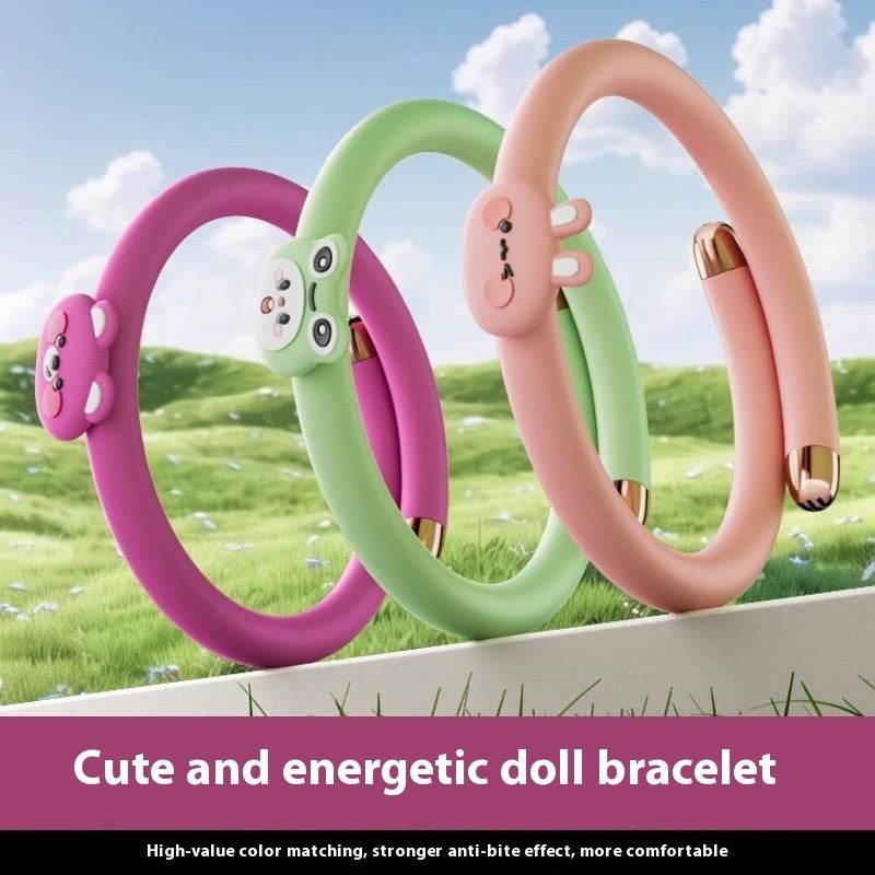 Mosquito Repellent Bracelet Outdoor Carry Essential Oil Paste Ankle Ring - Mubimart