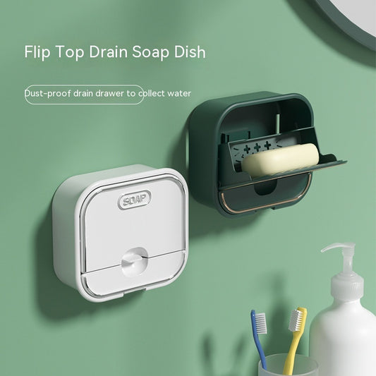 Household Fashion Flip Soap Dish