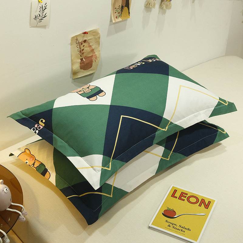 Household Large Pillowcase Aloe Cotton Pillowcase - Mubimart