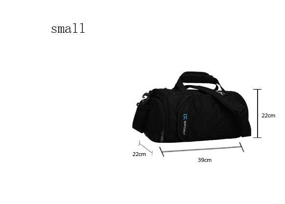 Gym Bag With Shoe Compartment - Mubimart