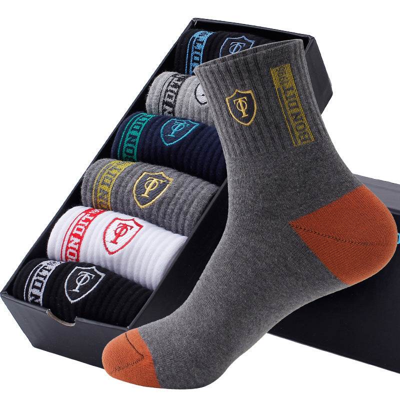 Sweat-absorbing Cotton Socks Deodorant Athletic - Mubimart