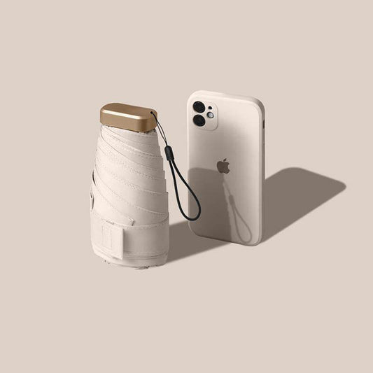 Off Mini Pocket Sun Umbrella With Sun Protection And UV Protection - Mubimart