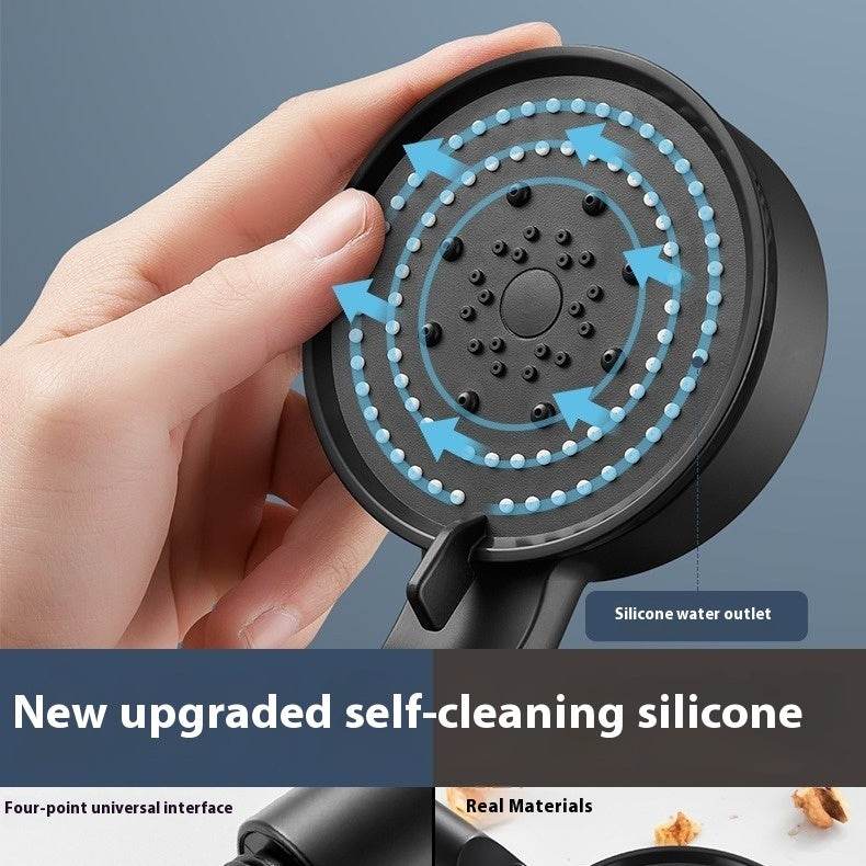 Supercharged Shower Nozzle Set Home Shower Shower Head - Mubimart