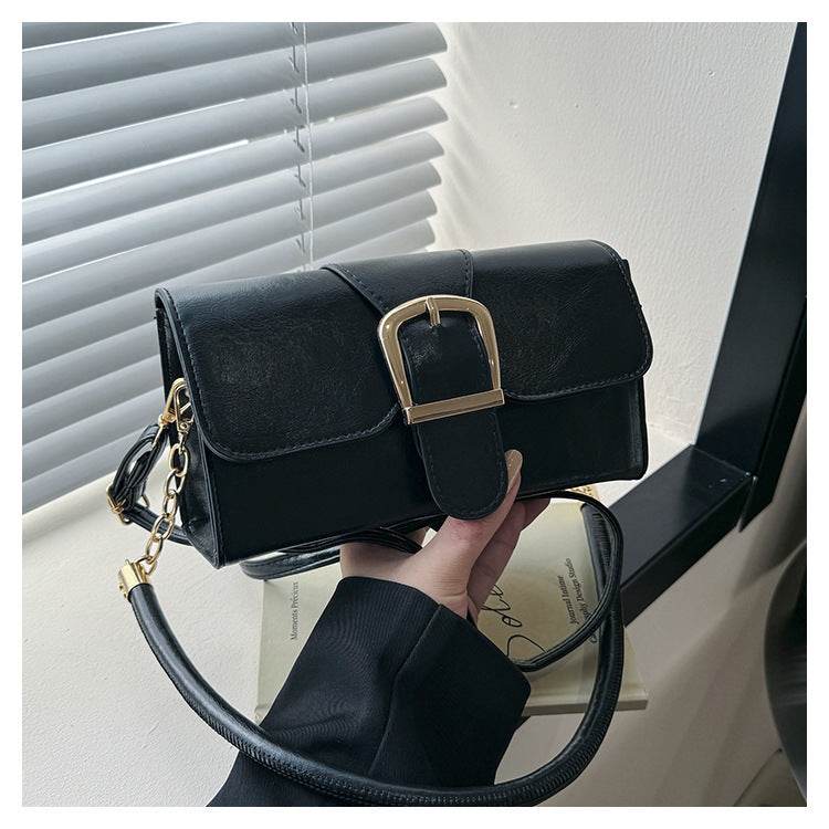 One Shoulder Crossbody Small Square Bag Women - Mubimart