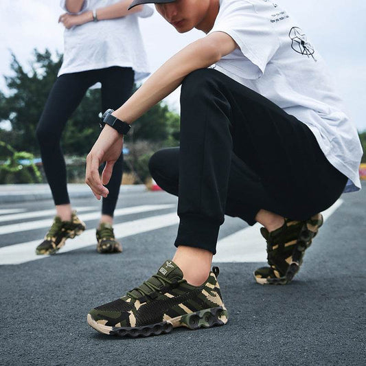 Camouflage Men And Women Sports Shoes Training Work Students Military - Mubimart