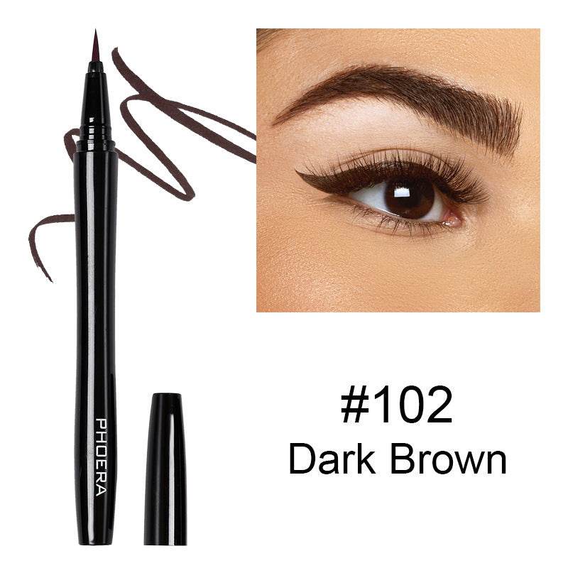 PHOERA Vacuum Straight Liquid Eyeliner - Mubimart