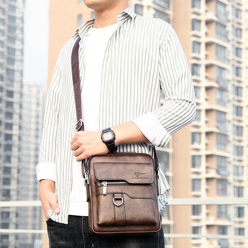 Fashion Casual Men's Korean Fashion Satchel - Mubimart