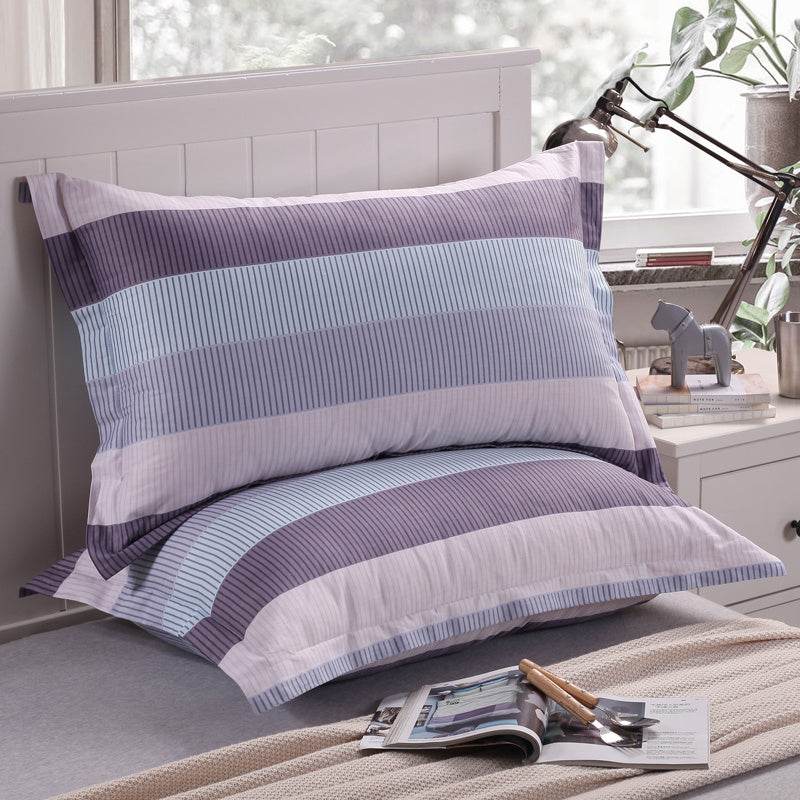 Pair Of Pure Cotton Pillowcases - Mubimart