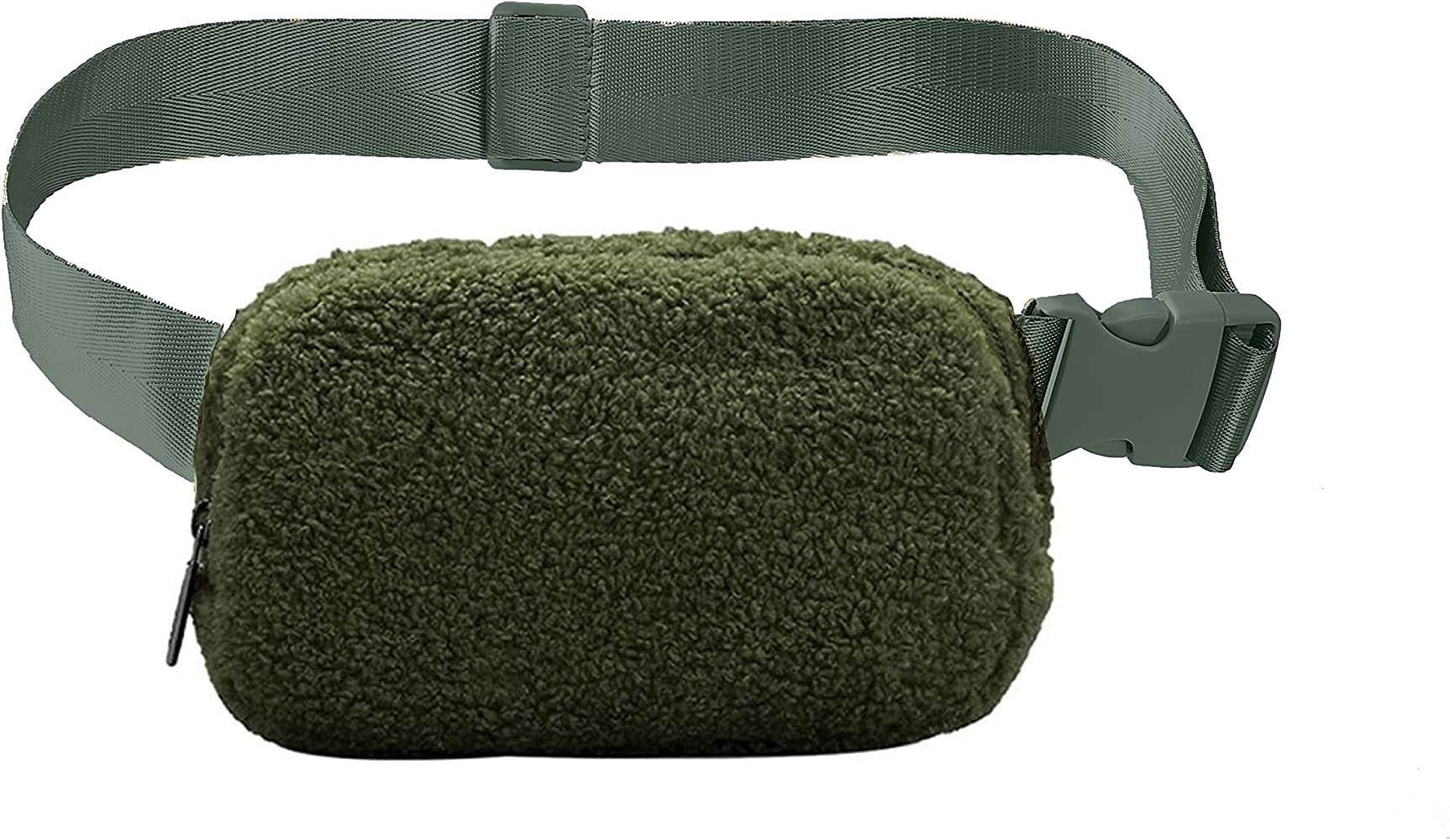 Plus Velvet Fanny Pack Sports Chest Crossbody Bag Outdoor Men's And Women's - Mubimart