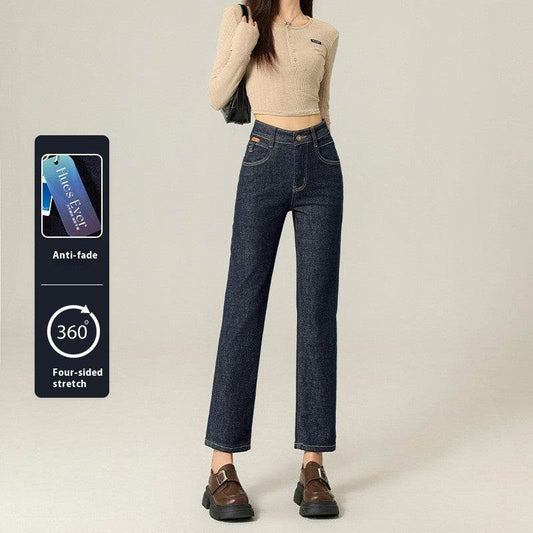 Fashion Personalized Straight Jeans For Women - Mubimart