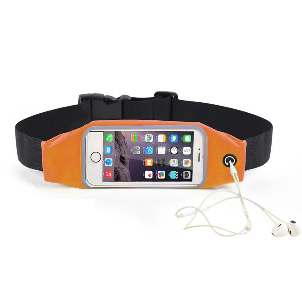 Touch Screen Clear Phone Waist Bag For Running Sports Fanny Pack - Mubimart