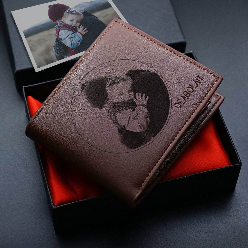Men's Wallet Zipper Accessories Valentine's Day - Mubimart
