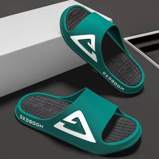 Flip-Flops Outdoor Non-slip Slip Slip-on Slippers For Men - Mubimart