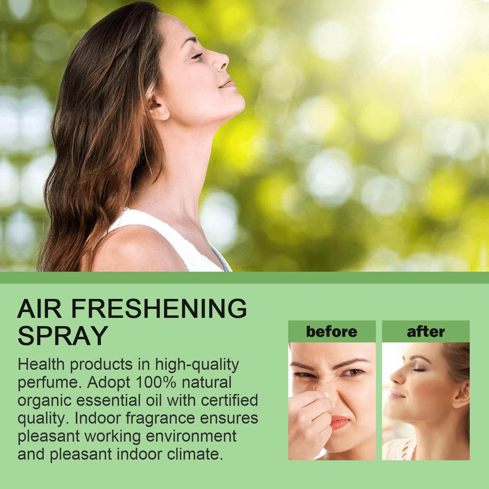 Air Fragrance Spray Toilet Car Interior - Mubimart