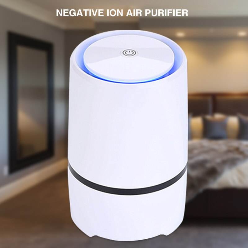 Air Freshener Lonizer Cleaner Dust Cigarette Smoke Remover USB - Mubimart