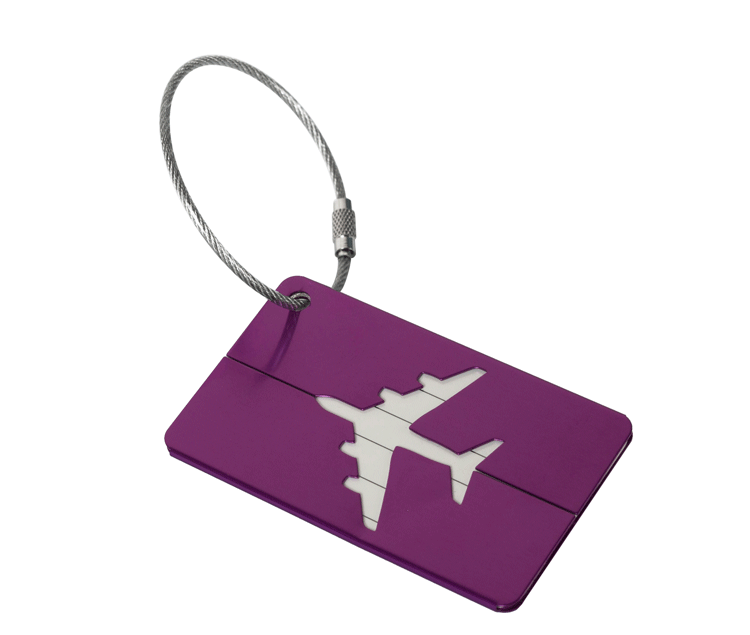 Aluminum Alloy Luggage Tag Consignment Tag - Mubimart