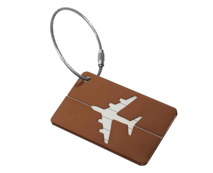 Aluminum Alloy Luggage Tag Consignment Tag - Mubimart