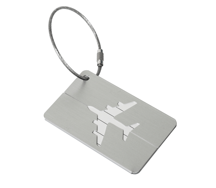 Aluminum Alloy Luggage Tag Consignment Tag - Mubimart