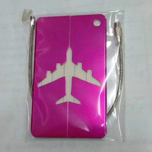 Aluminum-Alloy-Luggage-Tag-Consignment-Tag-Mubimart-9611 - Mubimart