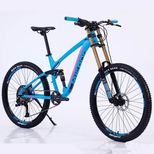 Aluminum Alloy Soft Tail Oil Brake Damping Mountain Bike Bicyc - Mubimart