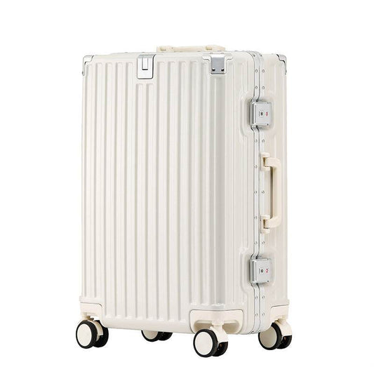 Aluminum Frame Luggage Solid Extra Thick And Durable Trolley Case - Mubimart